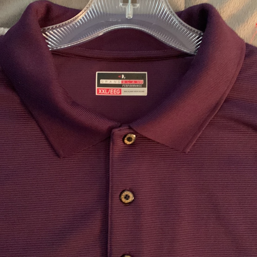 Grand Slam Men’s Polo XXL - Deep Purple
